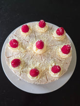 Load image into Gallery viewer, Raspberry and white chocolate cheesecake 8-10 portion