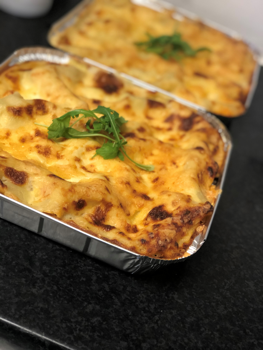 Homemade lasagne