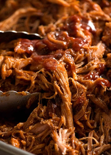 Pulled pork with potato wedges